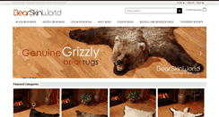 Desktop Screenshot of bearskin-rugs.com